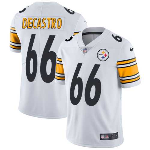 Nike Pittsburgh Steelers #66 David DeCastro White NFL Vapor Untouchable Limited Jersey,We sell and wholesale Nike Pittsburgh Steelers #66 David DeCastro White NFL Vapor Untouchable Limited Jersey on line form chian!